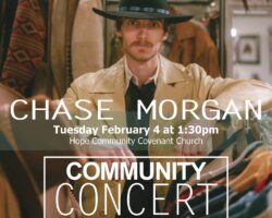 Community Concert Series-“CHASE MORGAN“