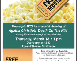 Agatha Christie's 'Death On The Nile' -FREE Seniors' Matinee!