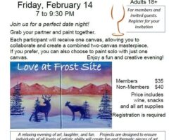 Wheatland Society of Arts: Wine and Paint 18+