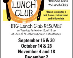 Community LUNCH CLUB 55+