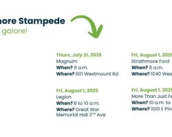 Strathmore Stampede Aug 1 Pancake Breakfast