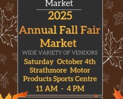 Strathmore Farmers Market Fall Fair Market