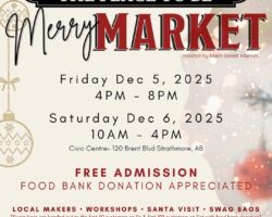 “Merry Market” by Strathmore Main Street