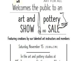 Art & Pottery Show and Sale