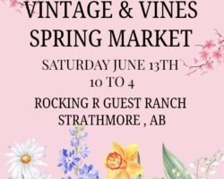 Vintage and Vines Spring Market