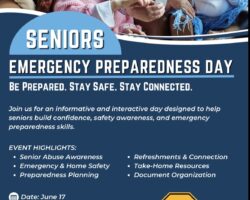 SENIORS EMERGENCY PREPAREDNESS DAY