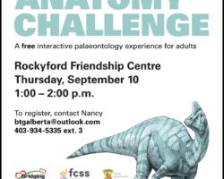 DINOSAUR ANATOMY CHALLENGE 55+ Rockyford
