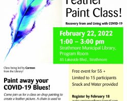 Chain Feather Paint Class