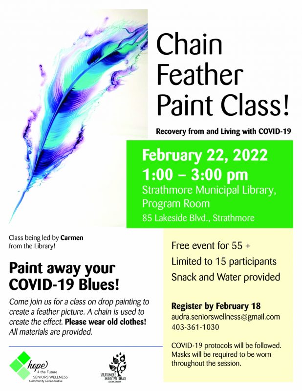 Chain Feather Paint Class