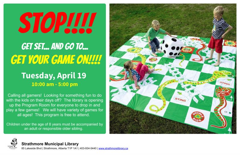 Get Your Game On Apr 19