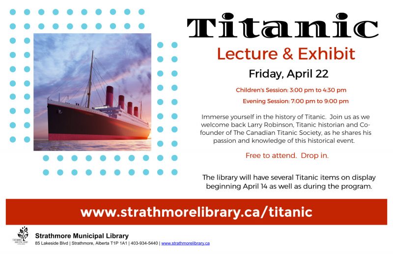 Titanic Lecture Exhibit Apr 22