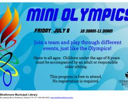 Mini Olympics July 8