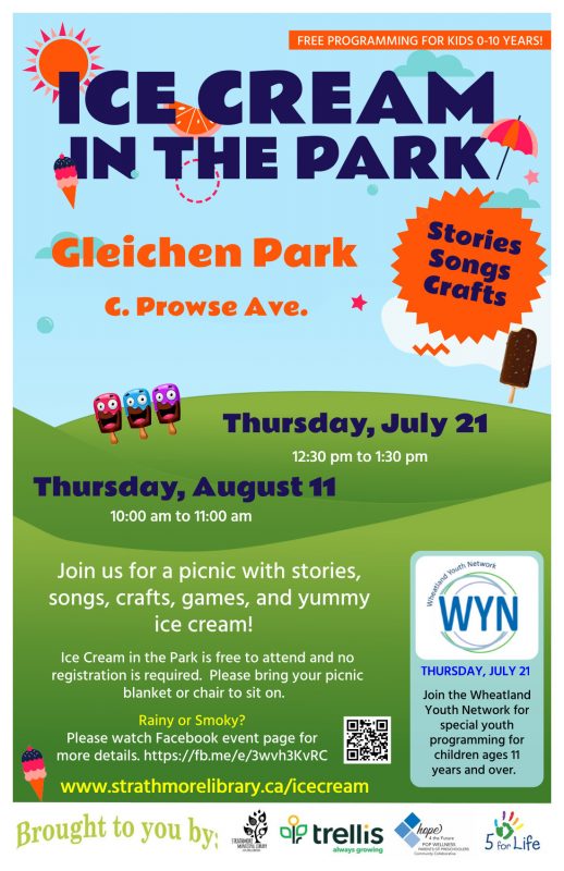 Ice Cream in the Park Poster Gleichen