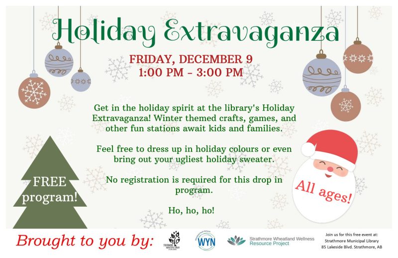 Holiday Extravaganza Dec 9