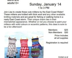 East Coast Mittens Paint Class