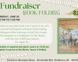 Fundraiser Book Folding