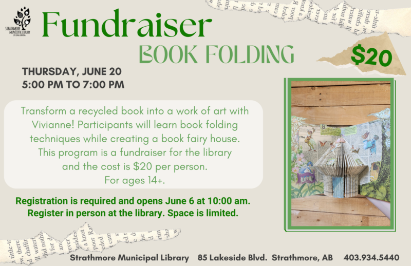 Fundraiser Book Folding