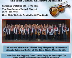 The Vault Cultural Collective welcomes PRAIRIE MOUNTAIN FIDDLERS